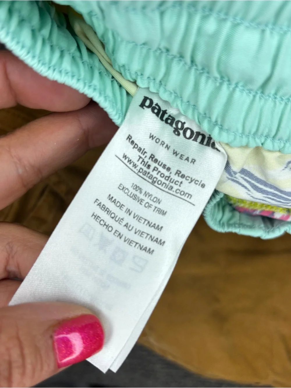 Patagonia Baggies Shorts‎ Big Girl Size Small